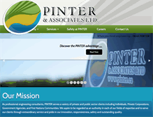 Tablet Screenshot of pinter.ca